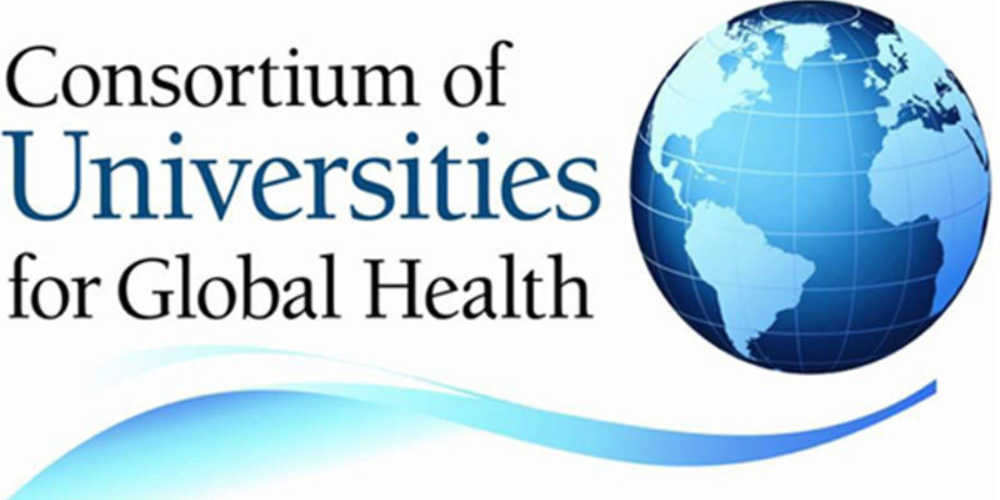Logo for the Consortium of Universities for Global Health