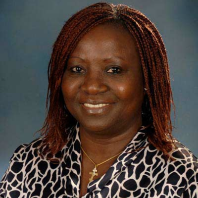 Headshot of Dr. Alash'le Abimiku