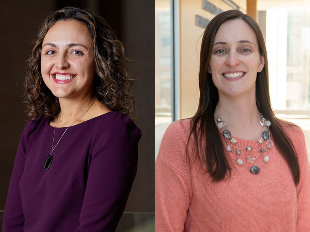 Mojdeh Heavner and Erin VanMeter.