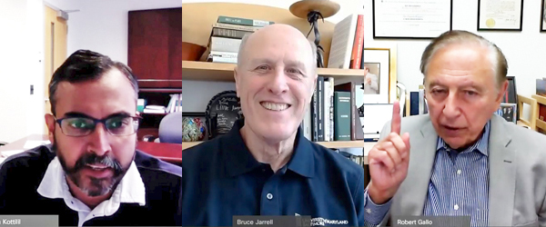 Drs. Shyam Kottilil, Bruce Jarrell, and Robert Gallo discuss the potential use of the Oral Polio Vaccine to provide temporary protection from COVID-19.