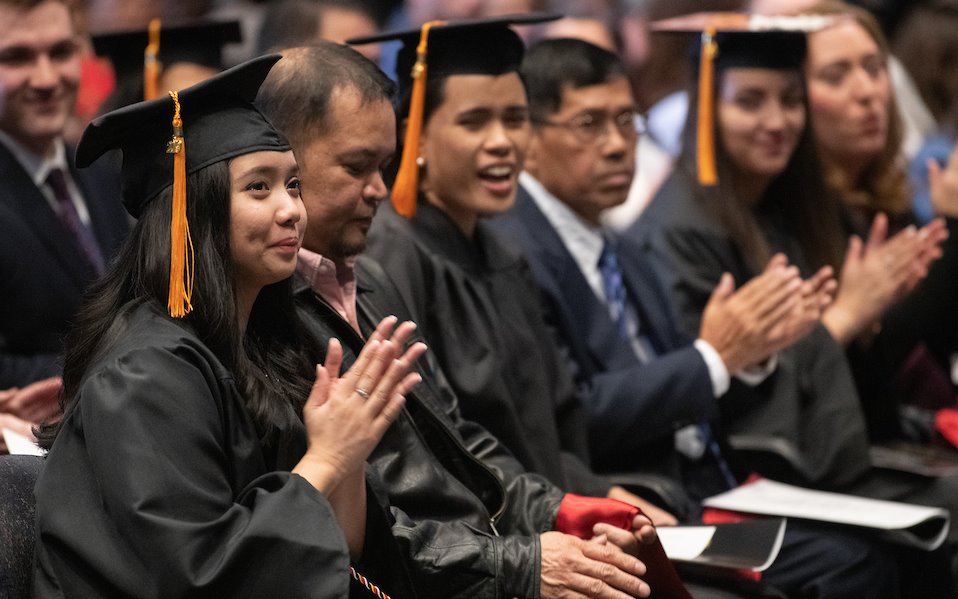 SON graduation at USG Shady Grove