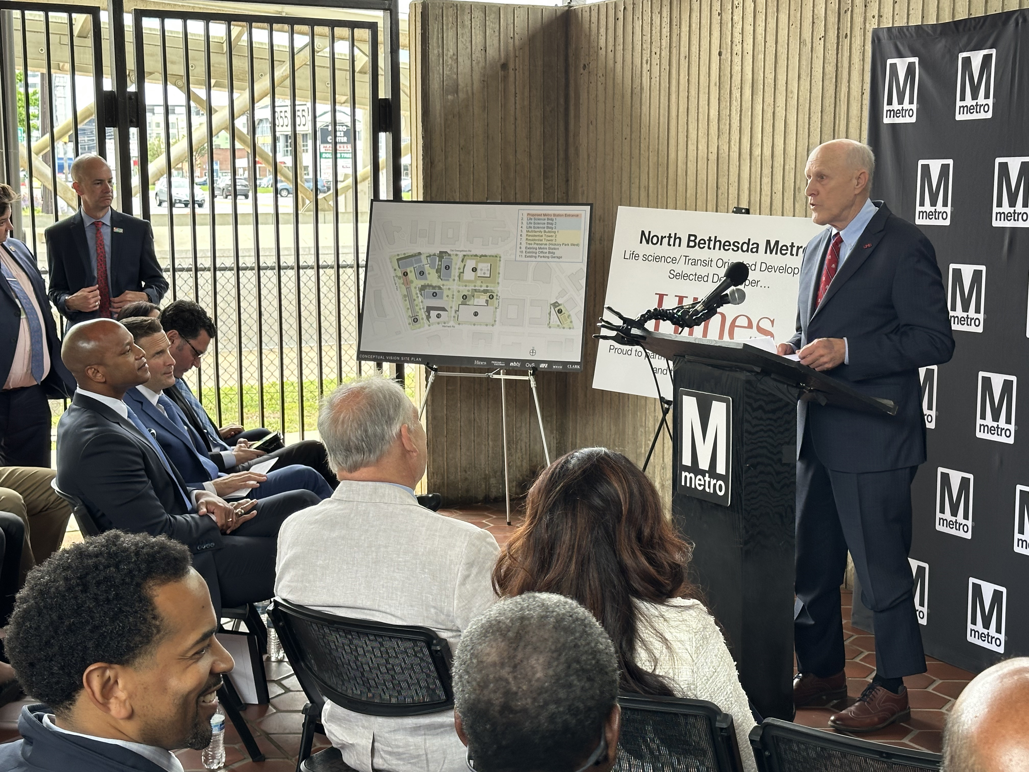 UMB President Bruce Jarrell speaks about the future of the Institute for Health Computing.