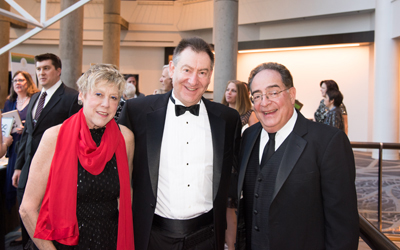 University of Maryland, Baltimore President Jay A. Perman, MD receives the Commitment to Community Award April 14, 2018 from Paul’s Place.