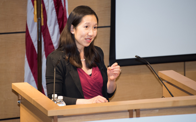 Dr. Leana S. Wen at University of Maryland School of Social Work Nov. 14, 2017