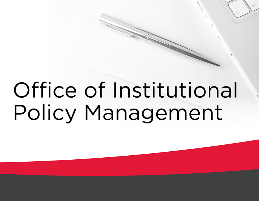 Office of Institutional Policy Management