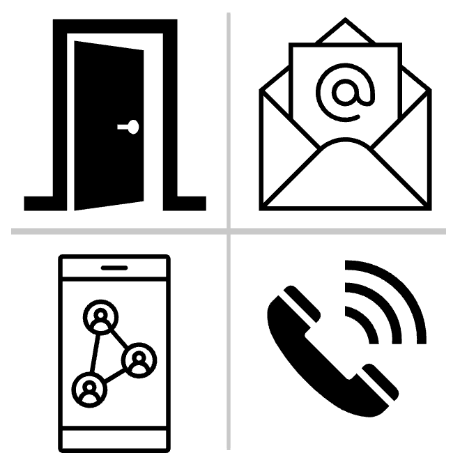 Contact WMS in-person, by email, online contact form, video or phone call